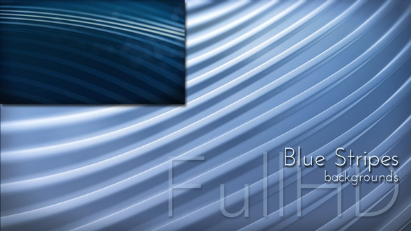 Blue Stripes Motion Background