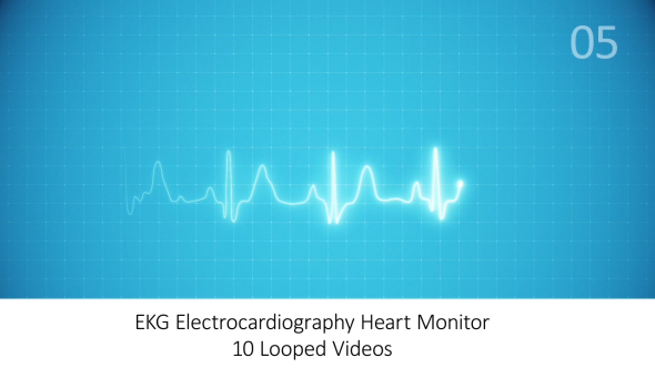 EKG Electrocardiography Heart Monitor Pack