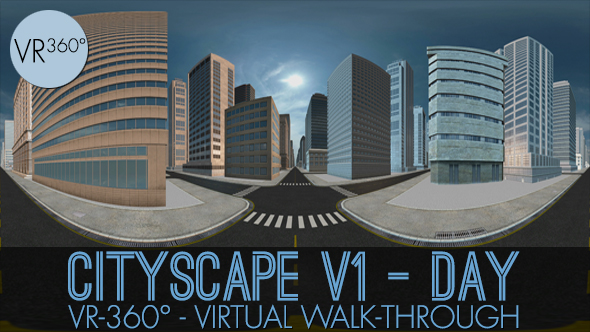 VR-360° Cityscape V1 Day