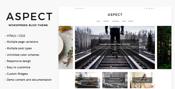 Aspect - WordPress - ThemeForest 18469950