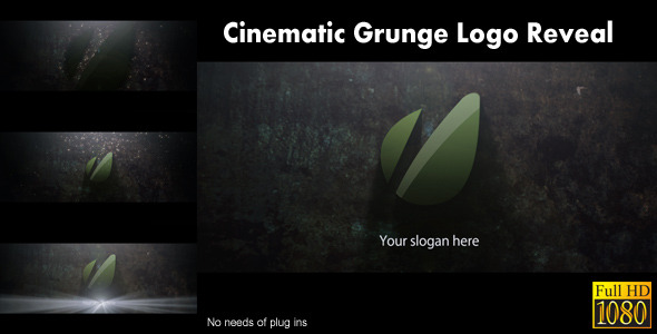 Cinematic Grunge Logo Reveal