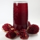 Rotating Fresh Pomegranate Juice With Pomegranate Segments - VideoHive Item for Sale