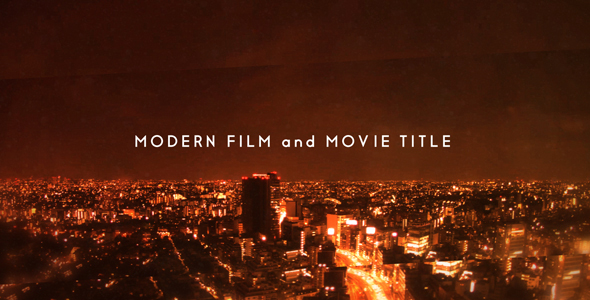 Modern Movie and Film Title