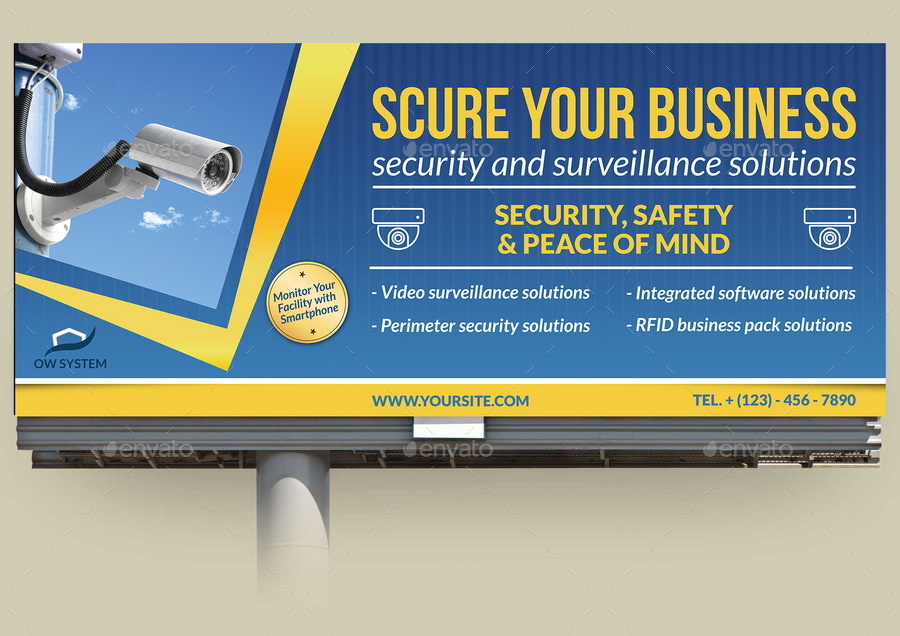 Security System Advertising Bundle by OWPictures GraphicRiver