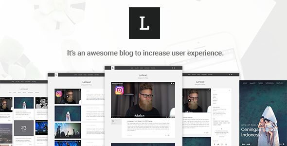 LaRead Blog Template LaRead Blog Template