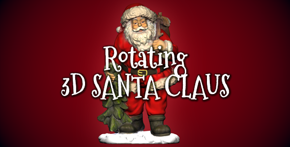 Rotating Santa Claus alt