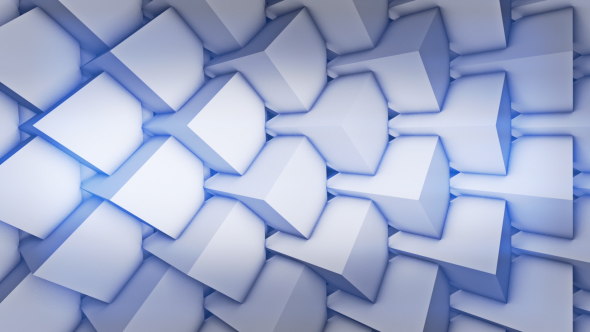 Abstract Wall From Pyramids VJ Loop