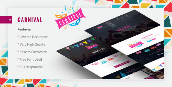 Carnival - Material - ThemeForest 17679128