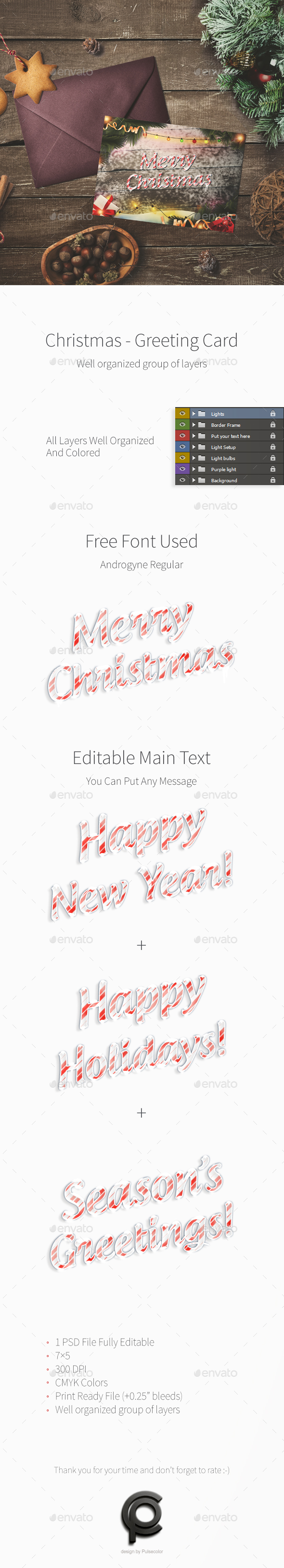 Christmas - Greeting Card