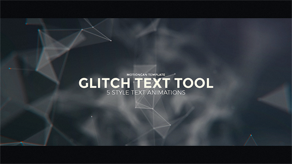 Glitch Text Tool - VideoHive 18483811