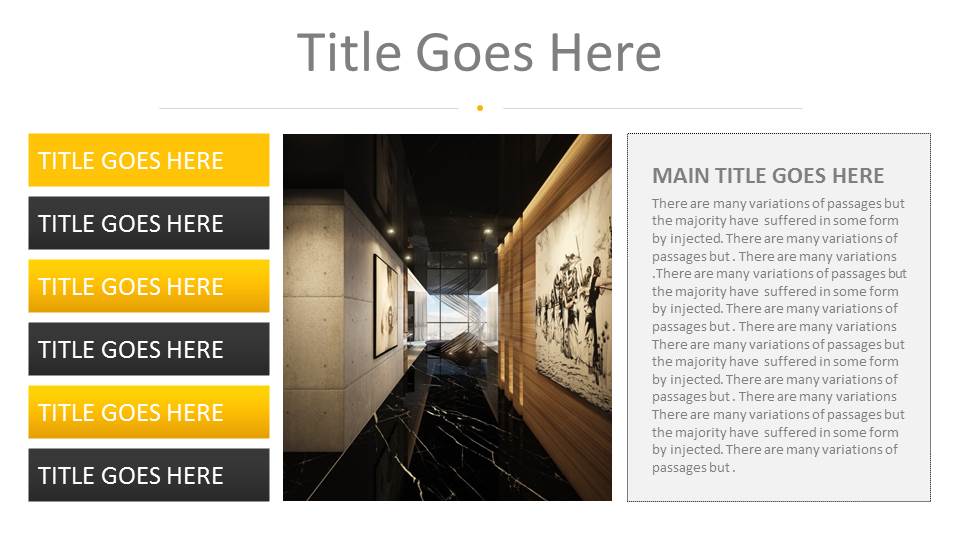 Architecture and Interior Design PowerPoint Presentation Template ...