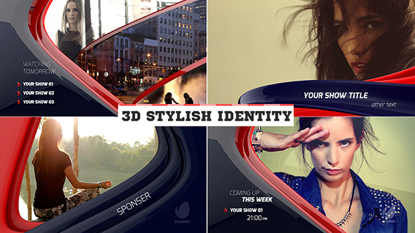 3D Stylish Identity - VideoHive 18448528