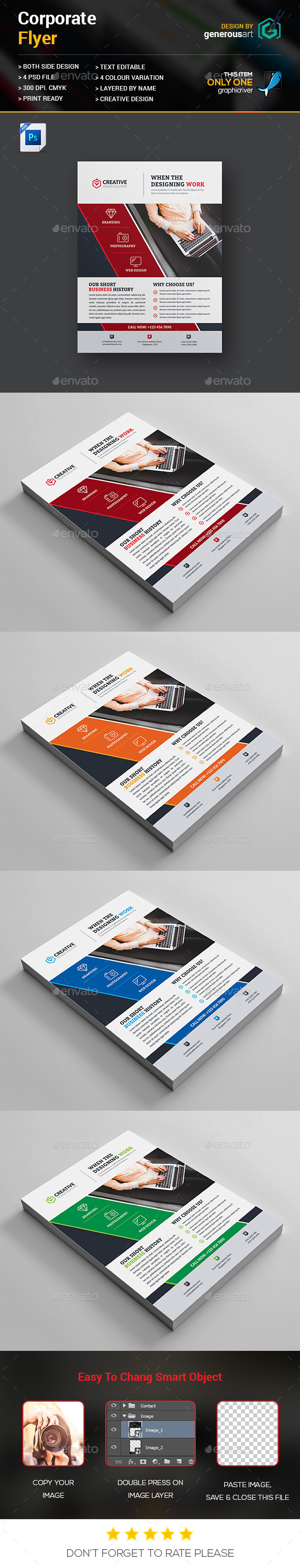 Flyer Bundle 2 in 1 - Flyers Print Templates