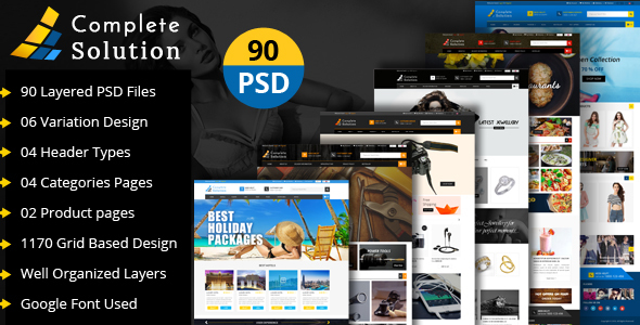 Complete Solution - ThemeForest 18215068