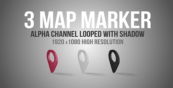 Map Markers Looped