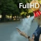 Young Girl Using Mobile Phone on the Street - VideoHive Item for Sale
