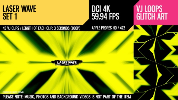 Laser Wave (4K Set 1) alt