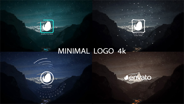 Minimal Logo 4k - VideoHive 13230143