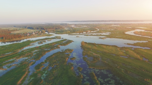 Aerial View: Beautiful Landscape alt