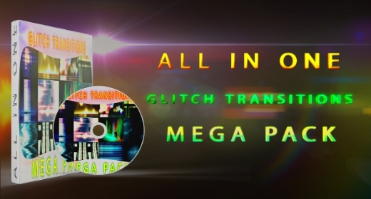All in One Glitch Transitions Mega Pack