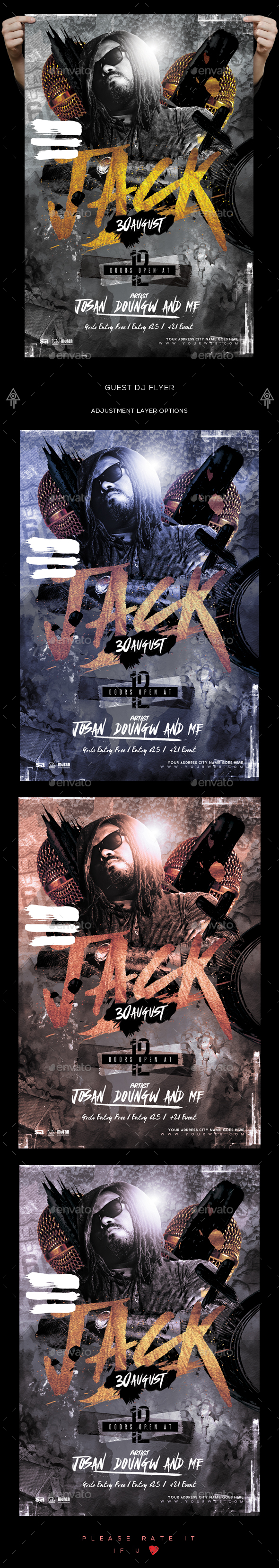Dj Flyer - Clubs & Parties Events
