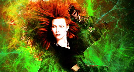 Spreading Photoshop Action Effect