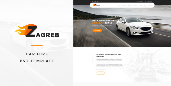 Zagreb : Car - ThemeForest 18246313