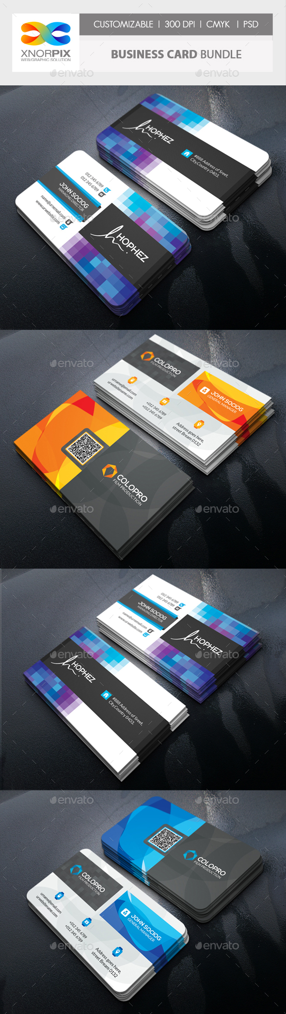 Business Card Bundle - Corporate Business Cards
