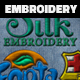 Silk Embroidery Effect Photoshop Action