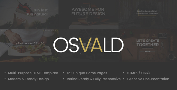 Osvald - HTML - ThemeForest 18533327