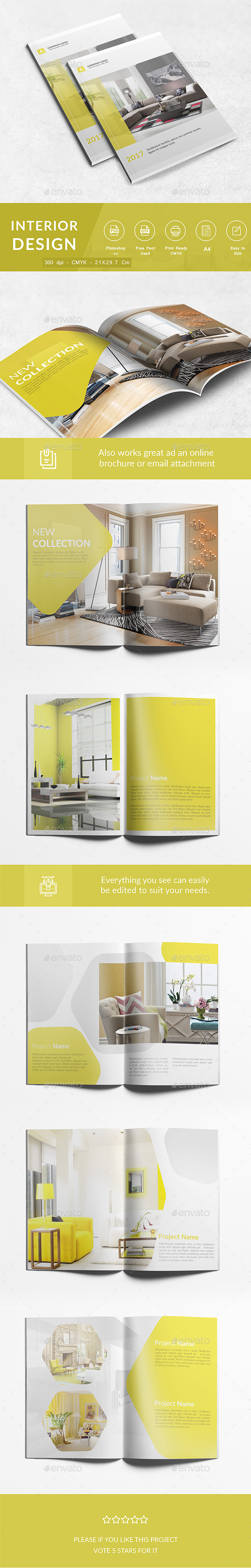 Interior Design A4 - Corporate Brochures