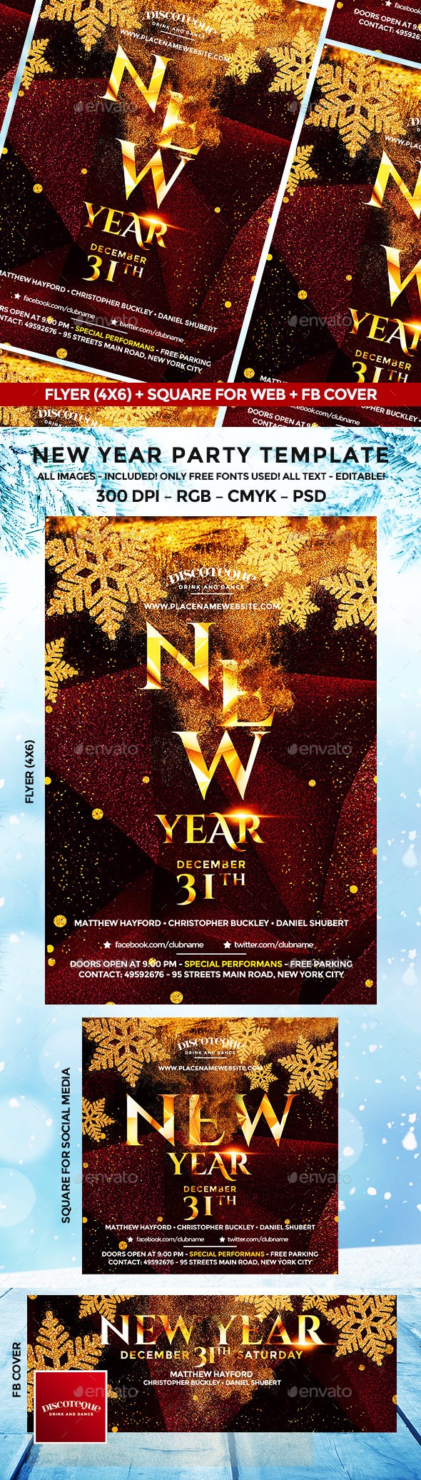 New Year - Clubs & Parties Events