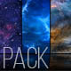 Space Nebulae Pack - 6