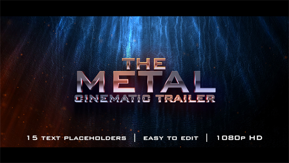 The Metal Cinematic - VideoHive 18541886