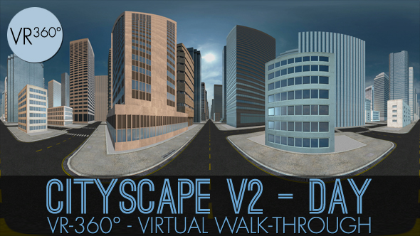 VR-360° Cityscape V2 Day