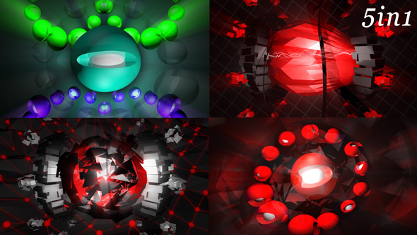 Break Beat - VJ Loop Pack (5in1) alt