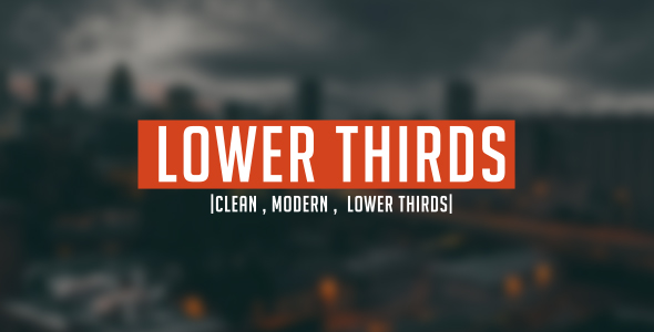Lower Thirds - VideoHive 18552951