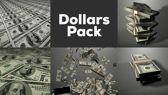 Dollars Pack / Money Pack, Motion Graphics | VideoHive