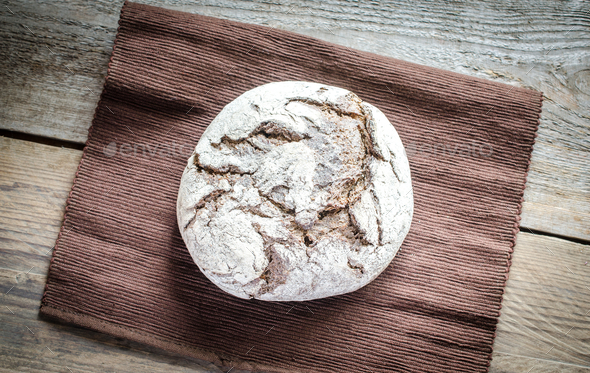 Black rye bread - Stock Photo - Images