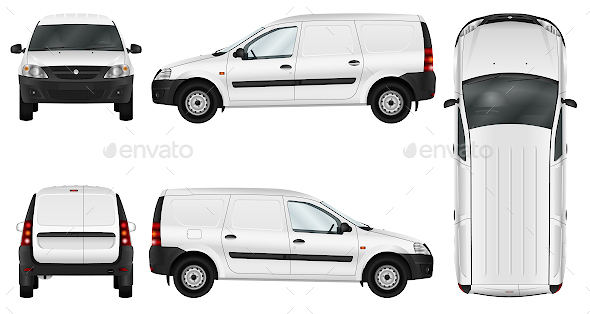 Delivery Car Template