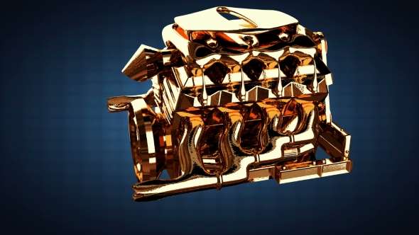 Loop Rotate Car Engine, Motion Graphics | VideoHive