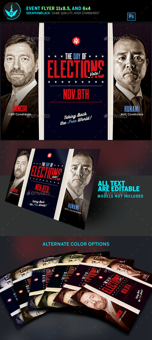 Election Flyer Template - Corporate Flyers