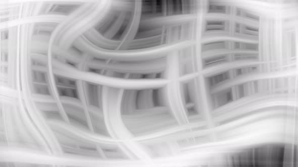 White Color Background Smooth Stripes Wave Animation alt