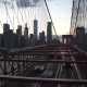 Manhattan Skyline From Brooklyn Bridge - VideoHive Item for Sale