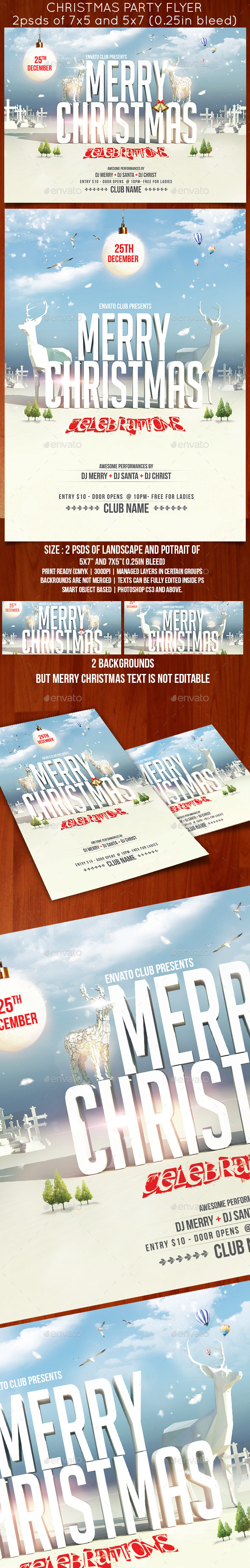 Christmas Party Flyer