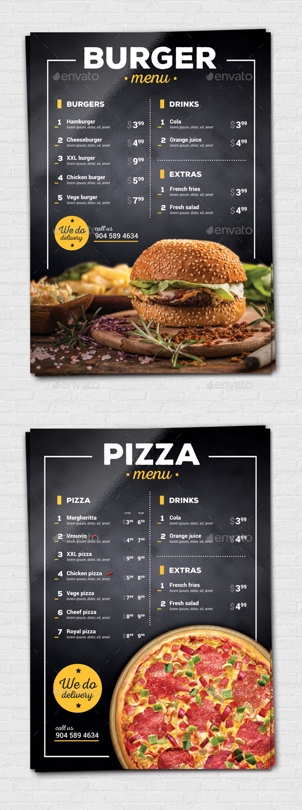 Burger / Pizza Flyer