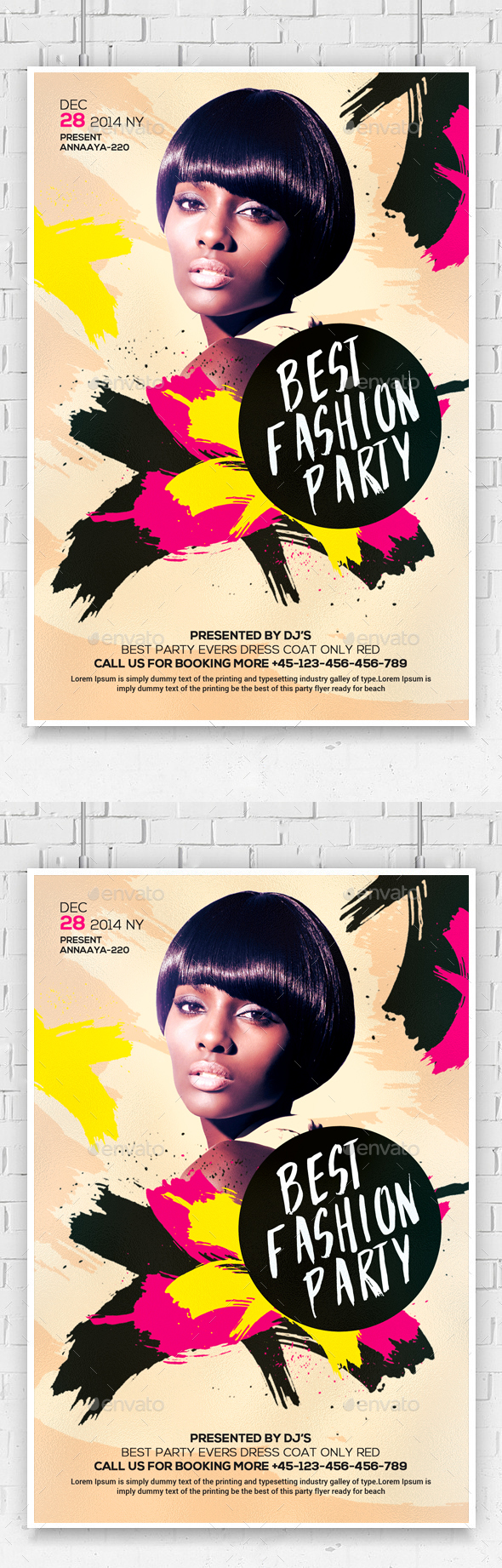 Dj's All Night Flyer - Clubs & Parties Events