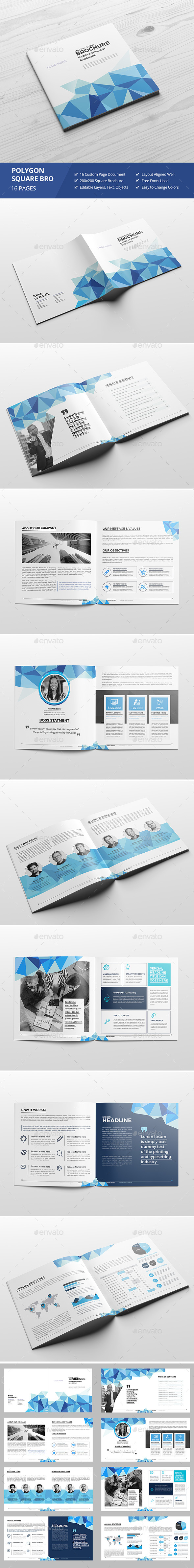 Haweya Polygon Square Brochure - Corporate Brochures