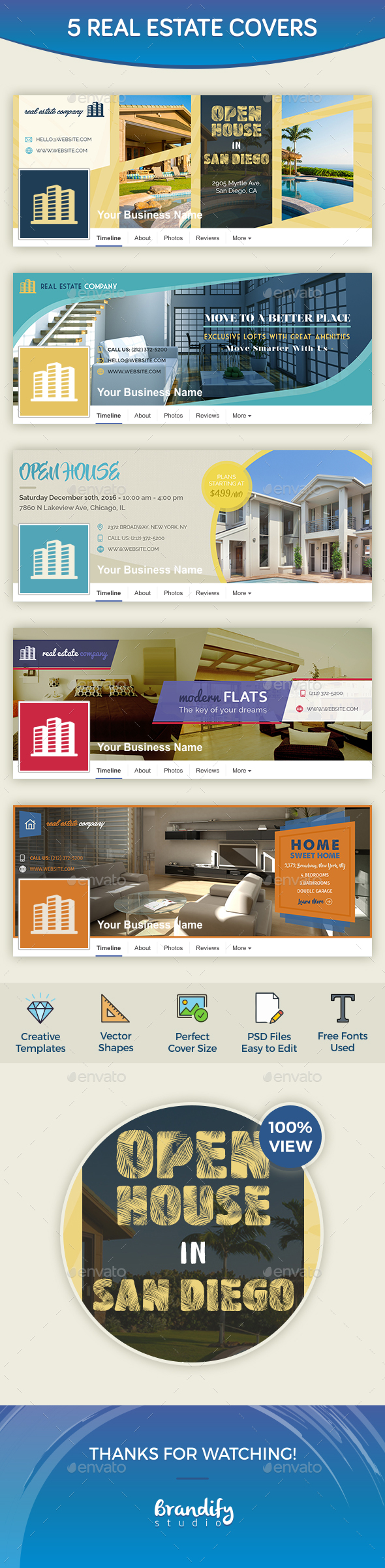 Real Estate Facebook Cover - Facebook Timeline Covers Social Media