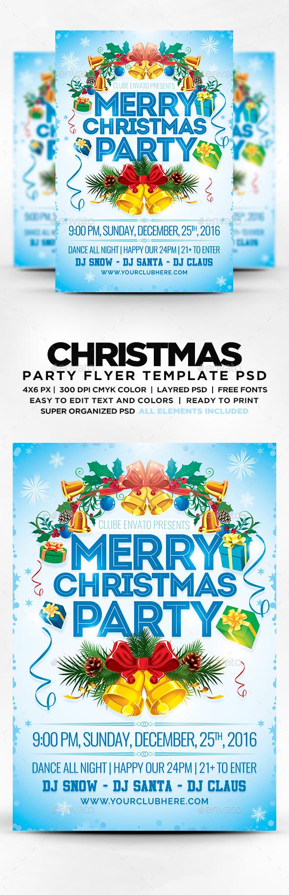 Merry Christmas Party Flyer